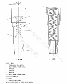 手持式麻醉呼吸接头22mm锁接锥套锁接可靠性实验装置