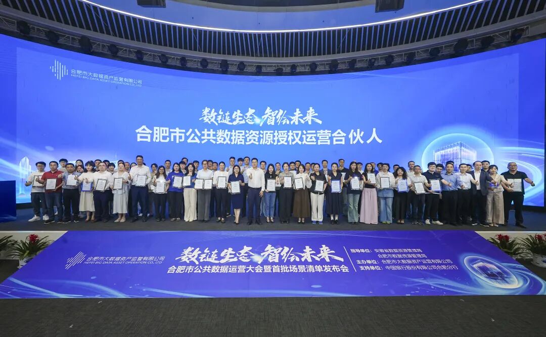 清新互联正式获批合肥市公共数据授权运营第一批合伙人，覆盖三大领域赛道！
